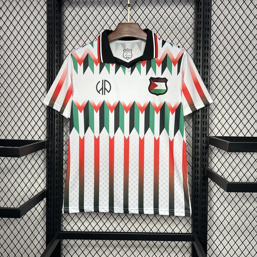 CD Palestino Hypepeace Joint Edition White Retro 2024/25 Adult Soccer Football Futbol Jersey