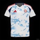 Costa Rica Away White 2024 Adult Soccer Football Jersey