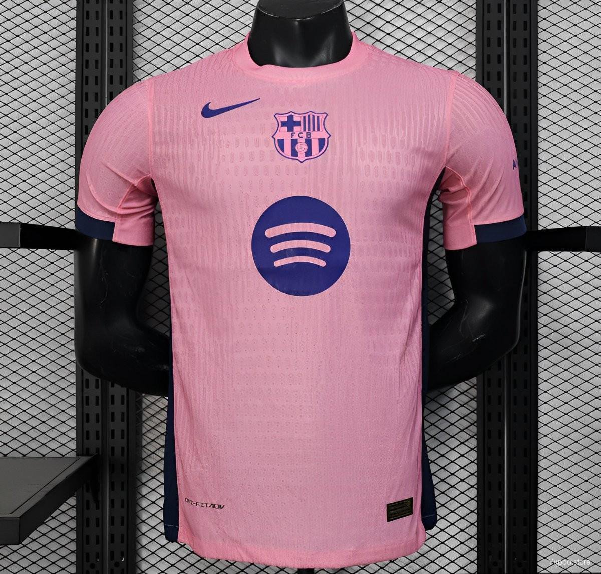 FC Barcelona Away 25/26 Player Shirt - Pink
