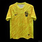 France Yellow Goalkeeper Jersey 2024 Adult Soccer Football Jersey
