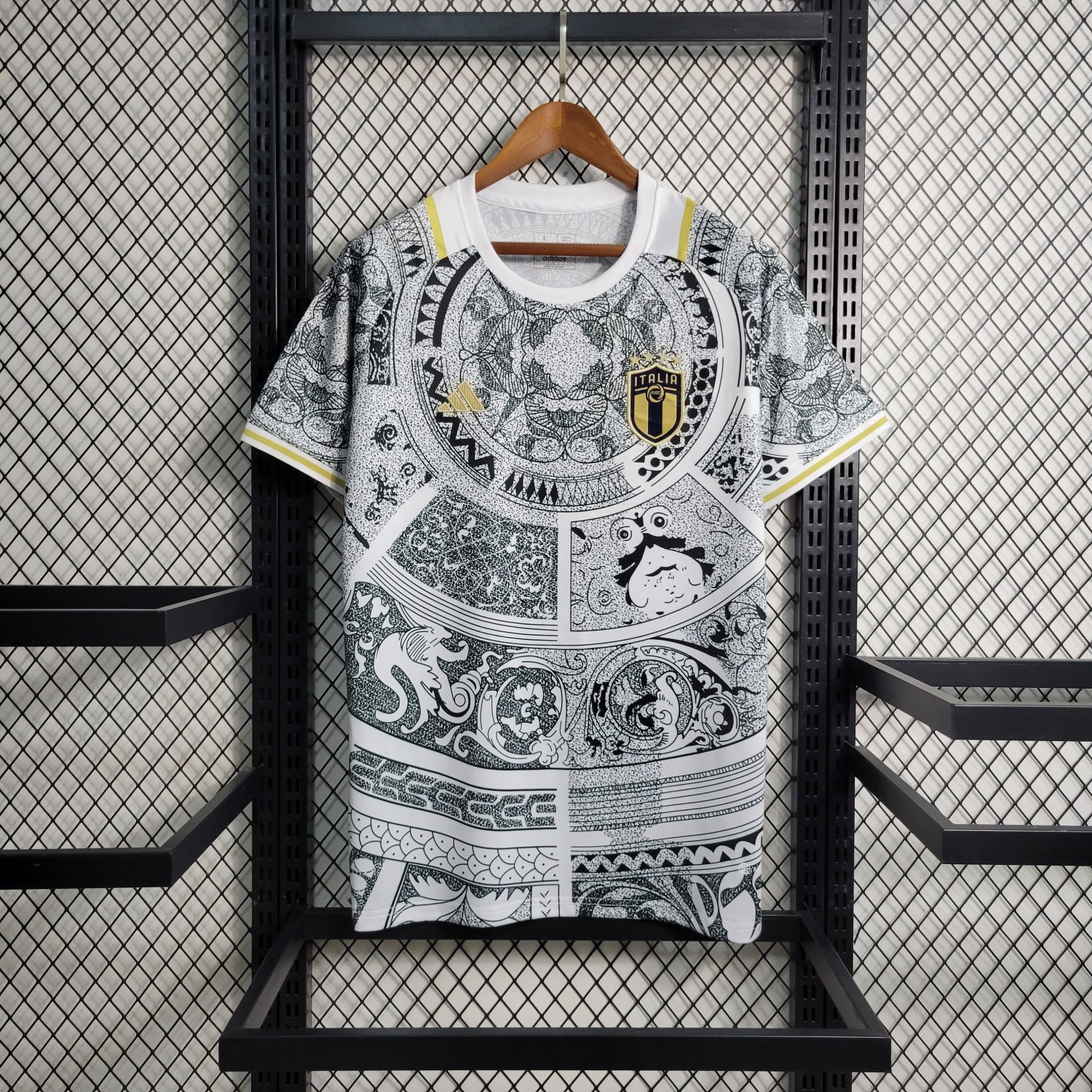 Italy 23/24 White Special Limited Edition Soccer Football Jersey Adults