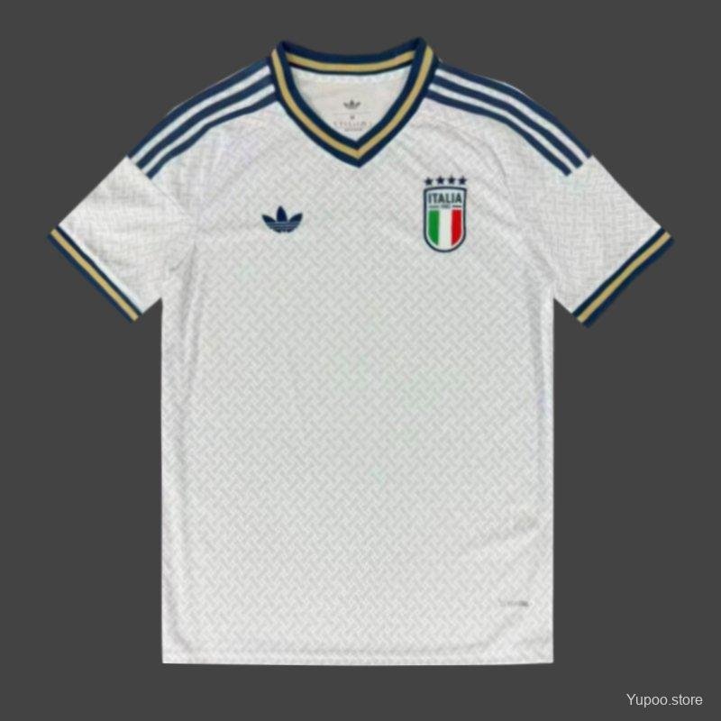 Italy Away White 2025 Jersey