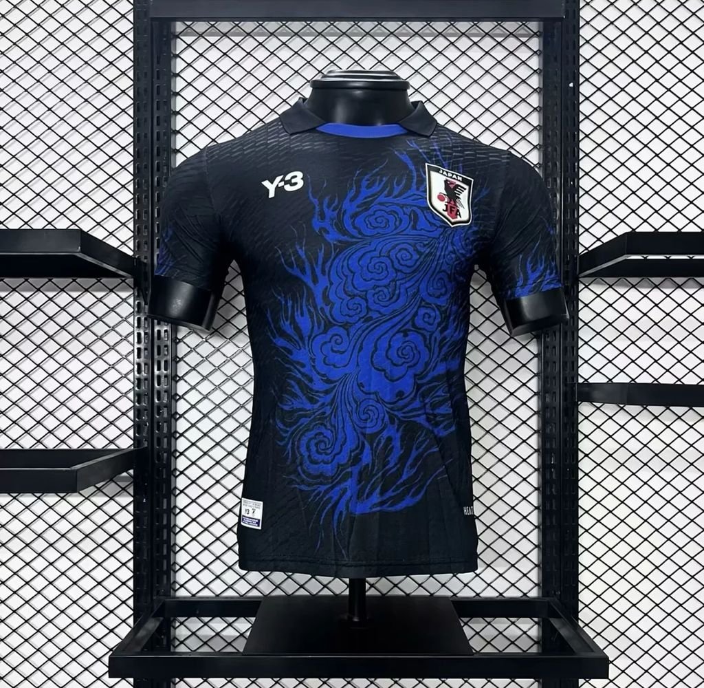 Japan Blue Flame Version 24/25 Player Soccer Football Futbol Adults Jersey