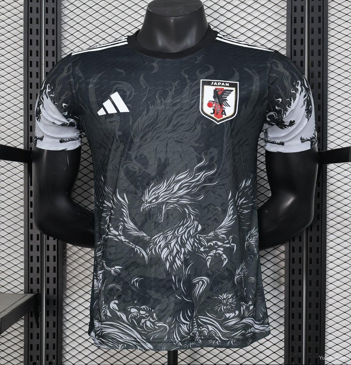 Japan Concept Black Dragon 2024 Player Soccer Football Futbol Adults Jersey