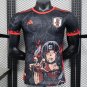 Japan National Team Black with Anime 2025 Player Soccer Football Futbol Adults Jersey