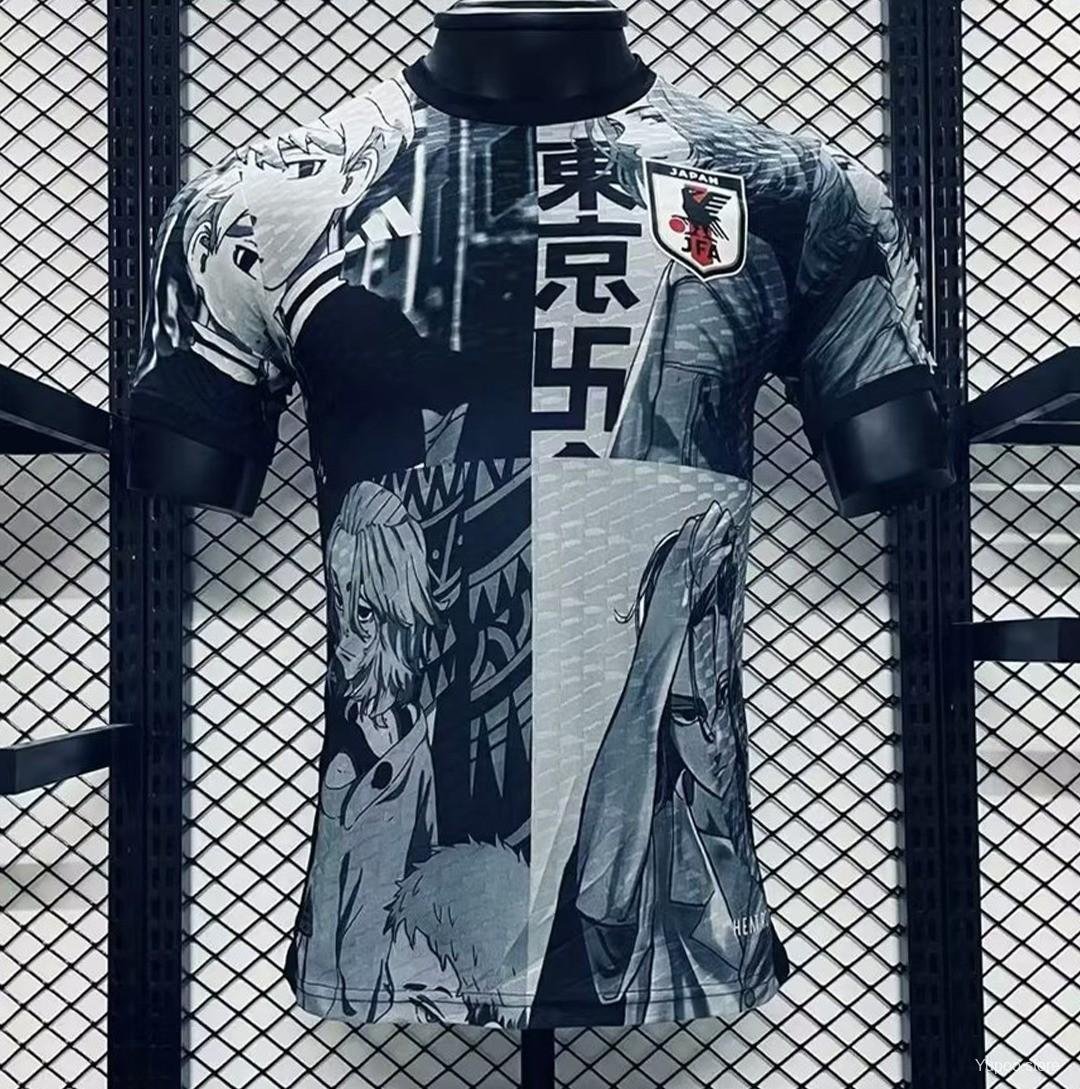 Japan Tokyo Black Special 2024 Player Authentic Soccer Football Futbol Jersey Kit
