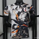 Japan White with Abstract Ink Splash 2025 Player Soccer Football Futbol Adults Jersey