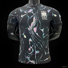 Korea Away Black 2024 Player Authentic Soccer Football Futbol Jersey Kit