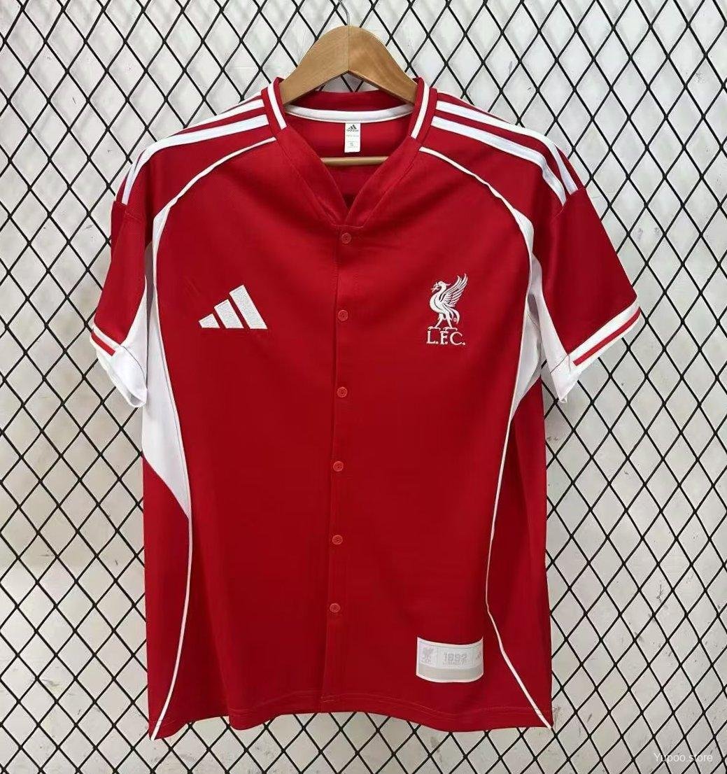 Liverpool US Pack Baseball Red 25/26 Jersey