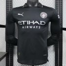 Manchester City Away 25/26 Long Sleeve Player Jersey