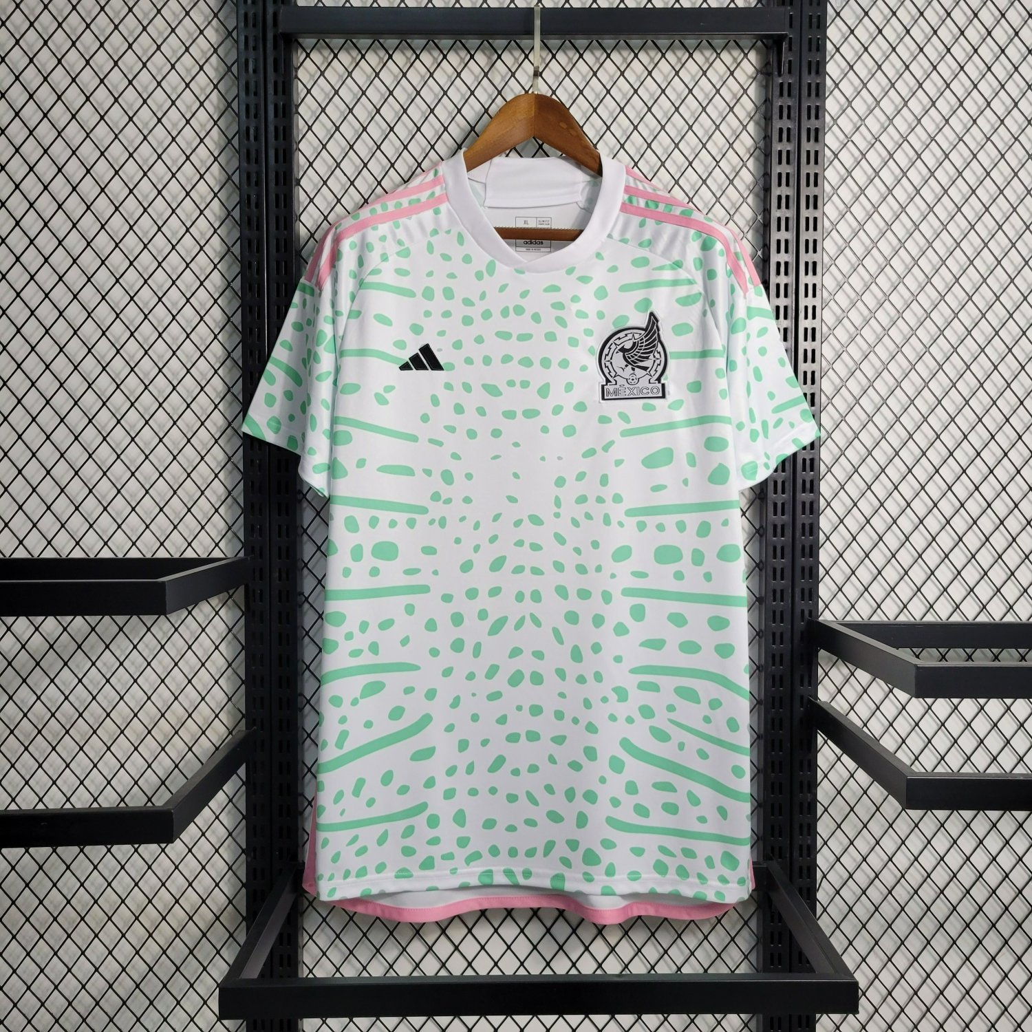 Mexico 23/24 Away White World Cup Special Edition FIFA Soccer Football Jersey