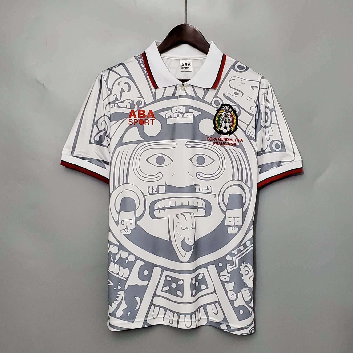 Mexico 1998 Away White World Cup Special Edition FIFA Soccer Football Jersey