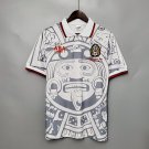 Mexico 1998 Away White World Cup Special Edition FIFA Soccer Football Jersey
