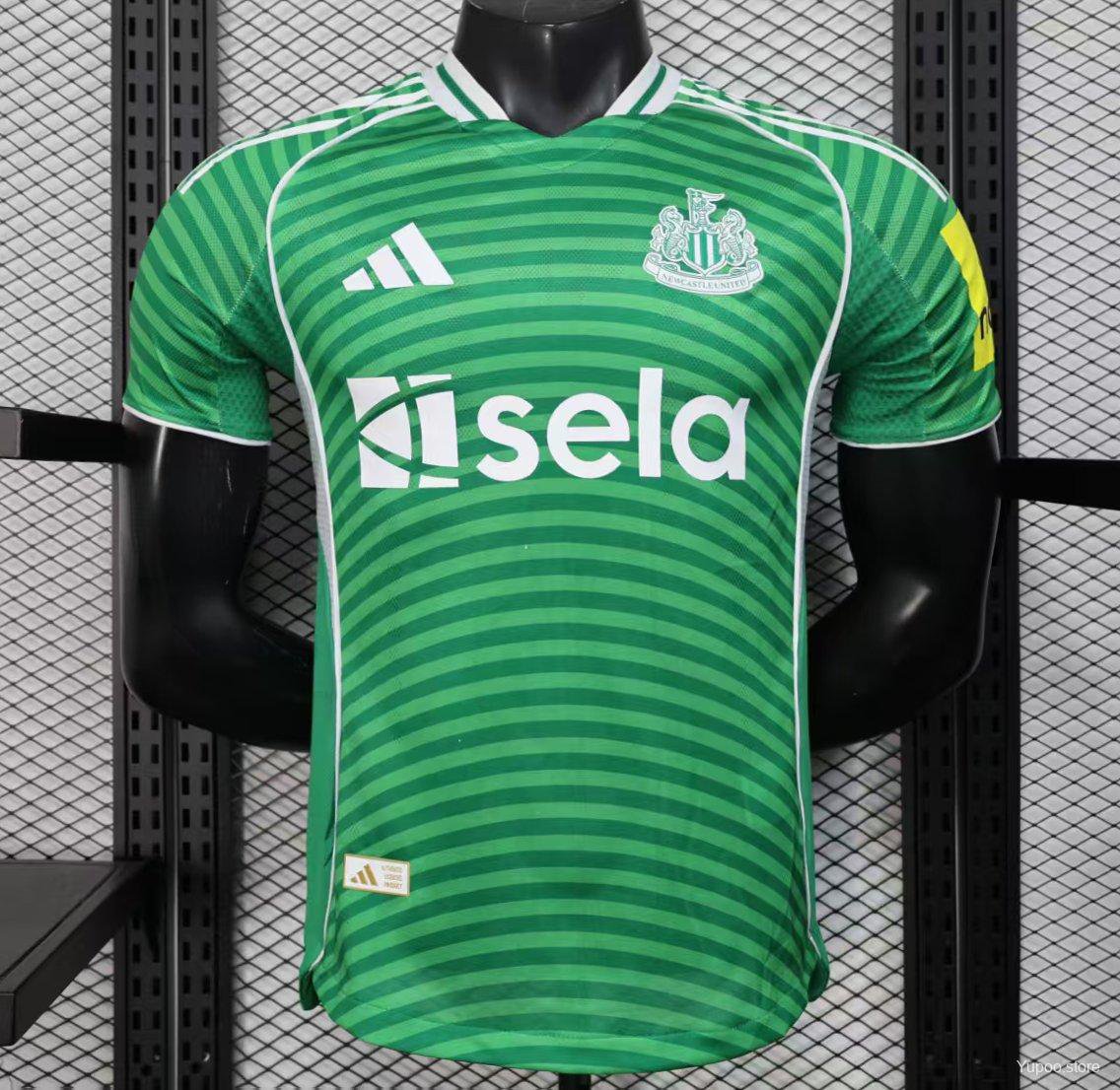 Newcastle United Away Green 25/26 Player Jersey