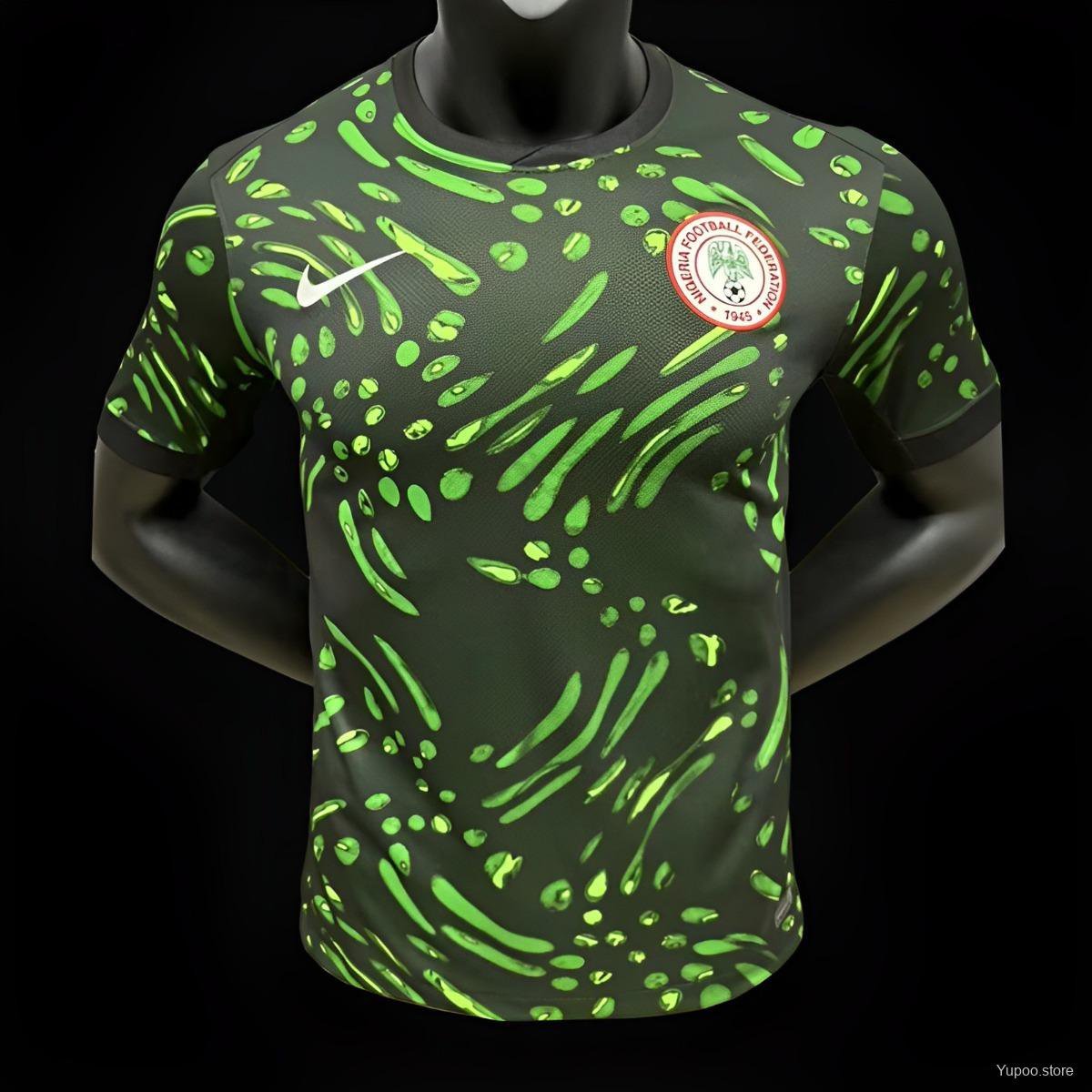 Nigeria Home 2024 Player Authentic Soccer Football Futbol Jersey Kit