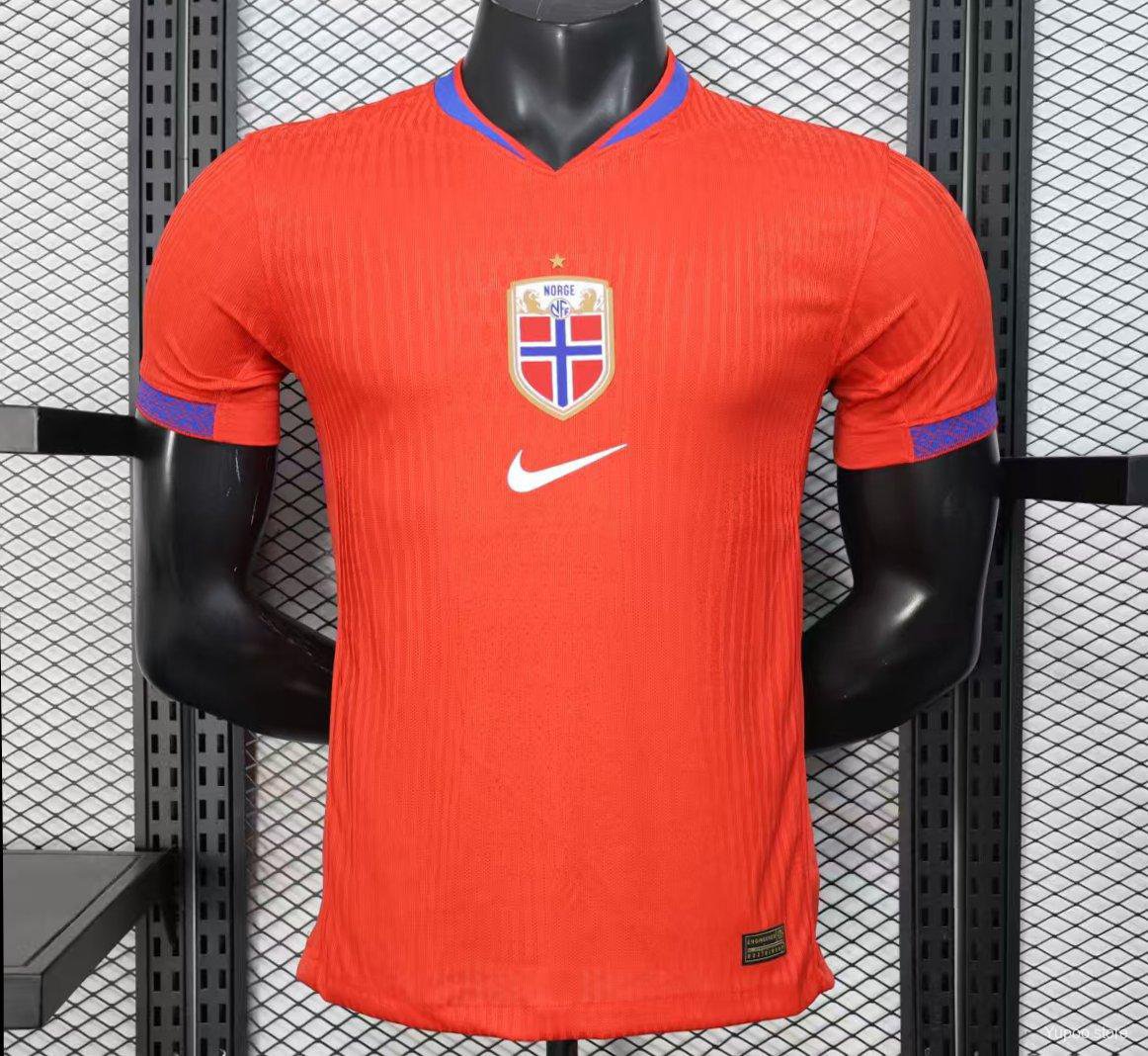 Norway Home 2025 Player Jersey