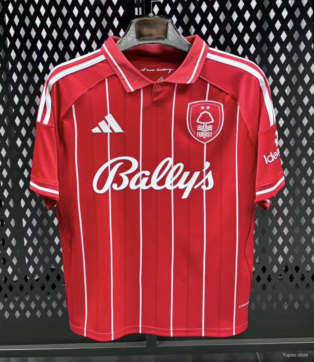Nottingham Forest Home 25/26 Jersey