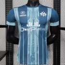 Olympique de Marseille Blue with Geometric Stripes 25/26 Player Jersey