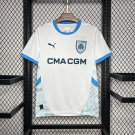Olympique Marseille Home 24//25 Adult Soccer Football Jersey