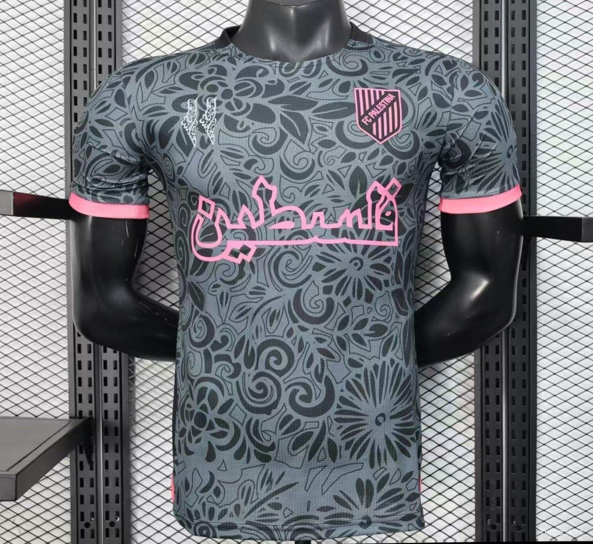 Palestina Black 25/26 Player Jersey