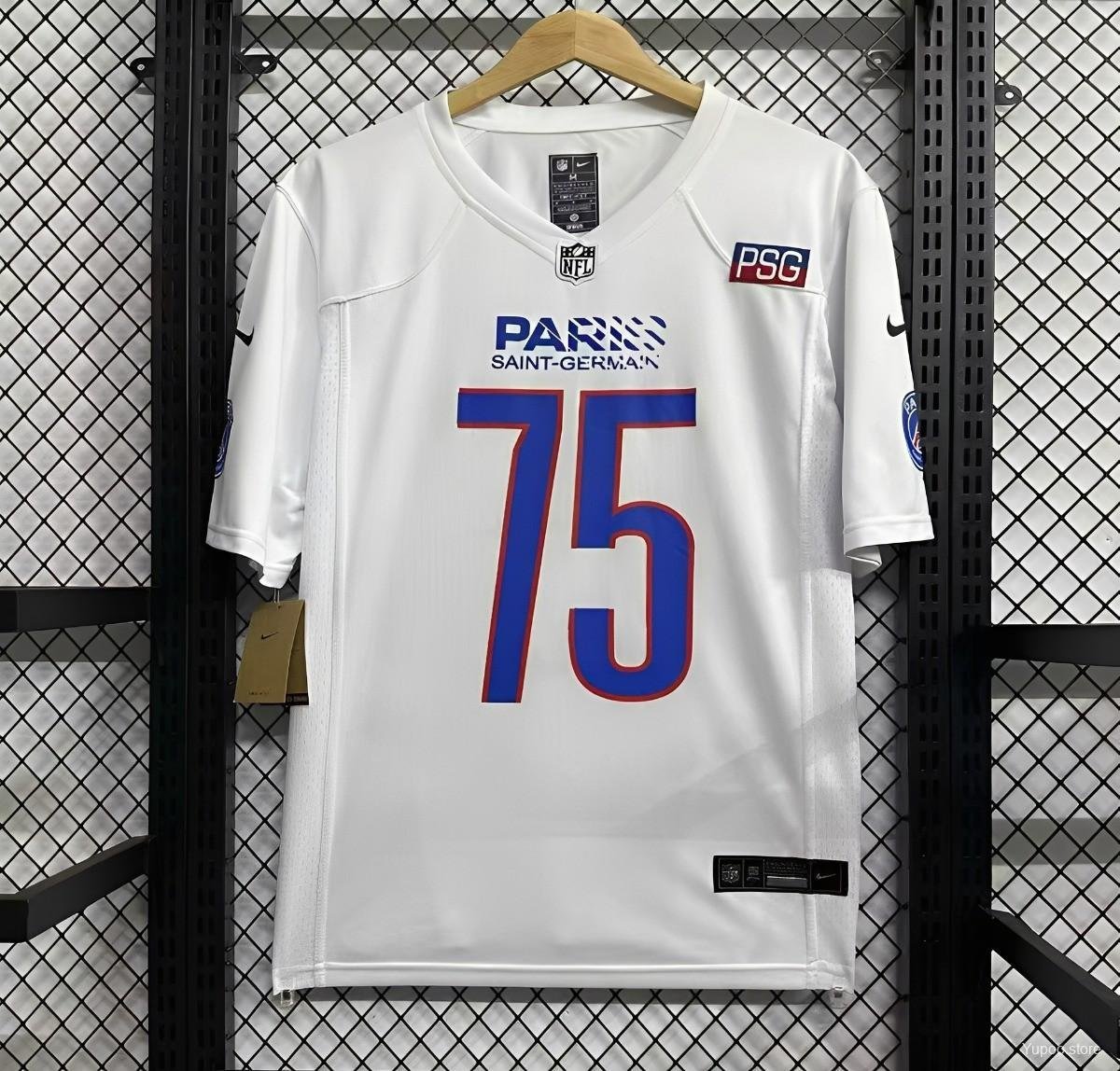 PSG NFL White 25/26 Jersey