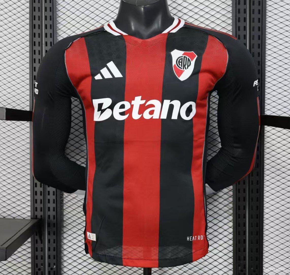 River Plate Away 25/26 Long Sleeve Player Jersey