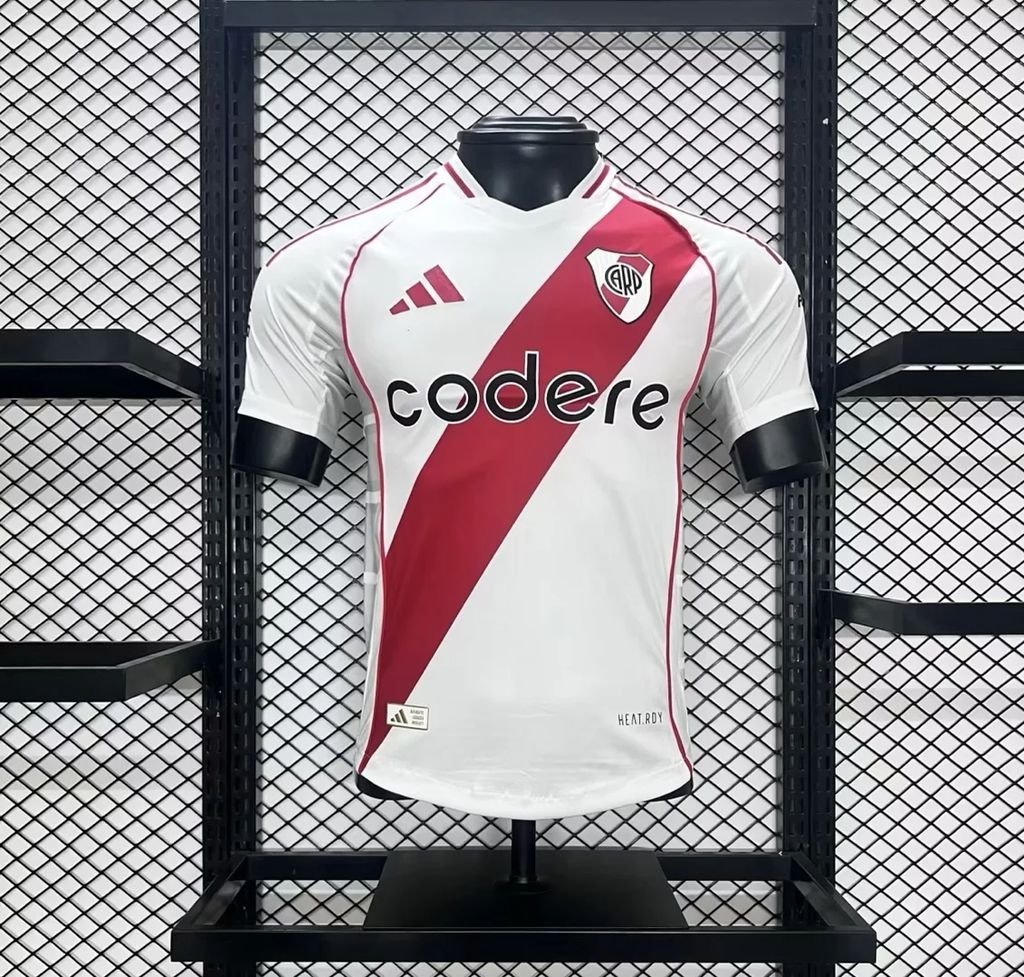 River Plate Home 24/25 Player Soccer Football Futbol Adults Jersey