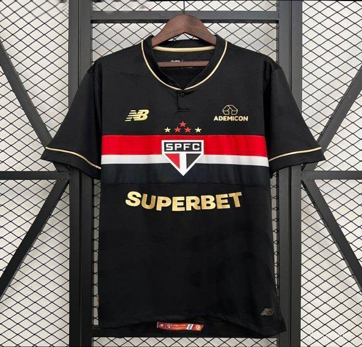 Sao Paulo Third Black 25/26 Jersey