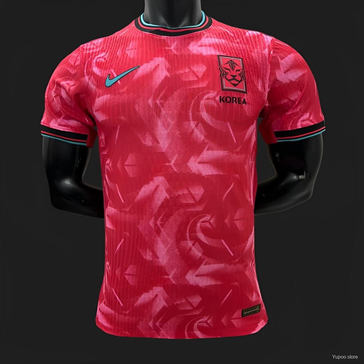 South Korea Home 2024 Player Authentic Soccer Football Futbol Jersey Kit