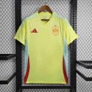 Spain Away Yellow 24/25 Soccer Football Futbol Adults Jersey