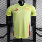 Spain Away Yellow 24/25 Soccer Football Futbol Adults Jersey