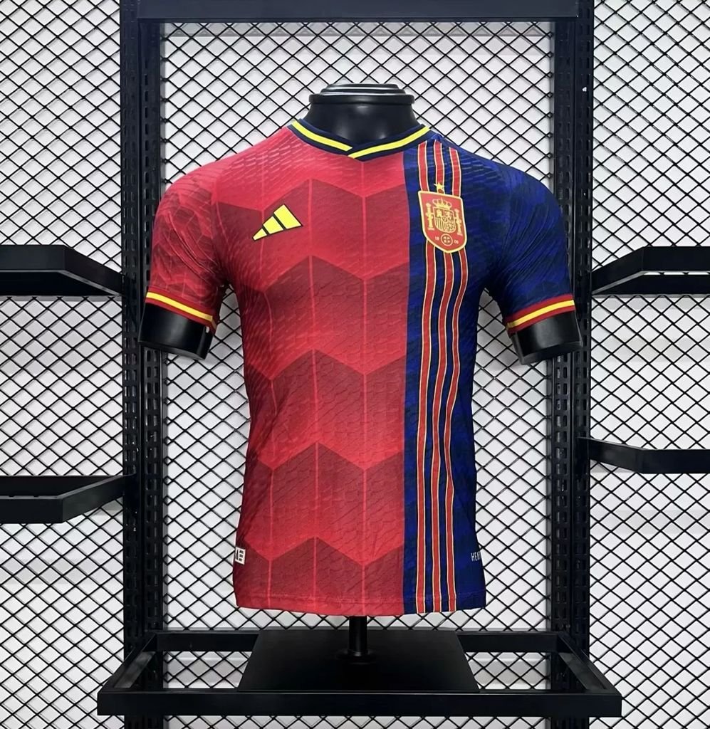Spain Red Special Edition 24/25 Player Soccer Football Futbol Adults Jersey