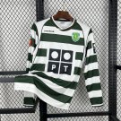 Sporting CP Home Retro 200/1/03 Long Sleeve Adult Soccer Football Jersey