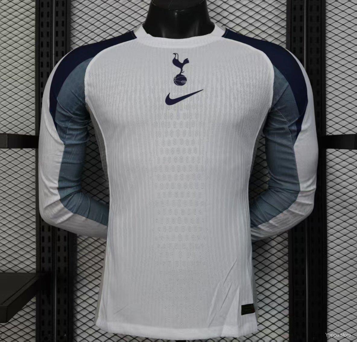 Tottenham Home 2025 Long Sleeve Player Jersey
