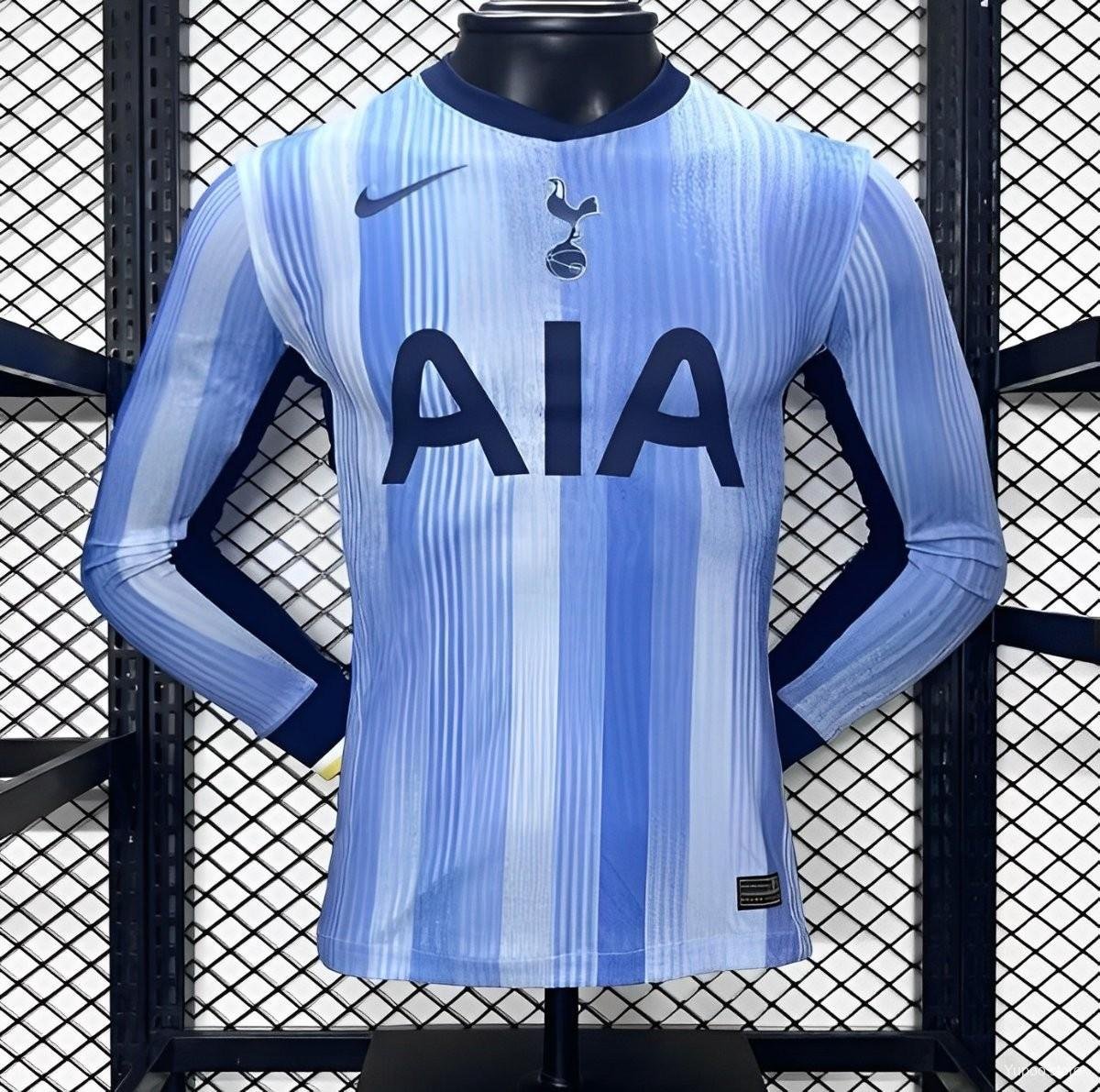 Tottenham Hotspur Away Long Sleeve 24/25 Player Adult Soccer Football Futbol Jersey