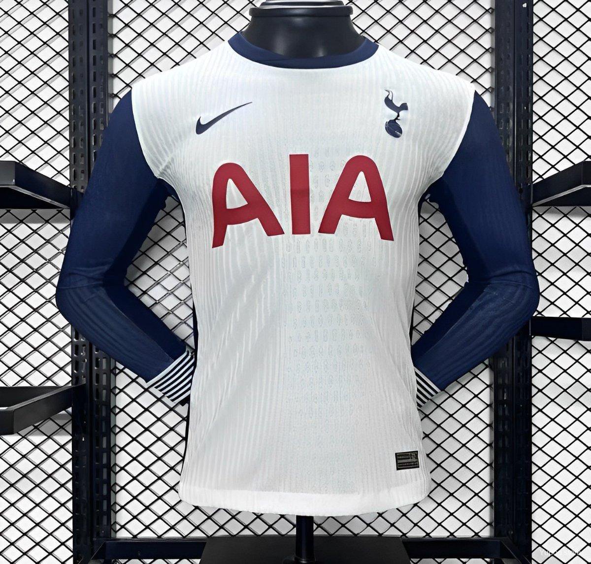 Tottenham Hotspur Home 24/25 Long Sleeves Player Authentic Soccer Football Futbol Jersey Kit