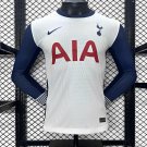 Tottenham Hotspur Home 24/25 Long Sleeves Player Authentic Soccer Football Futbol Jersey Kit