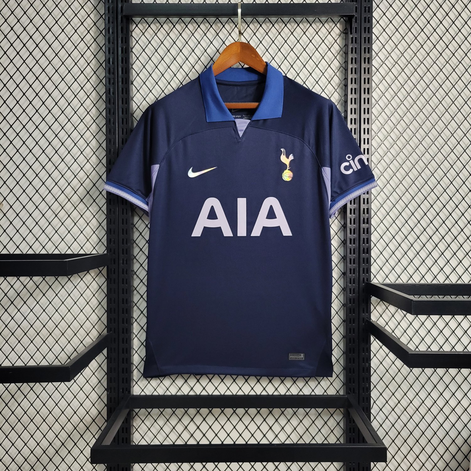 Tottenham Hotspurs Away Blue 23/24 Soccer Futbol Football Jersey