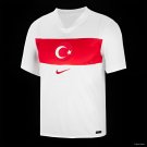 Turkey Away White 2024 Adult Soccer Football Jersey