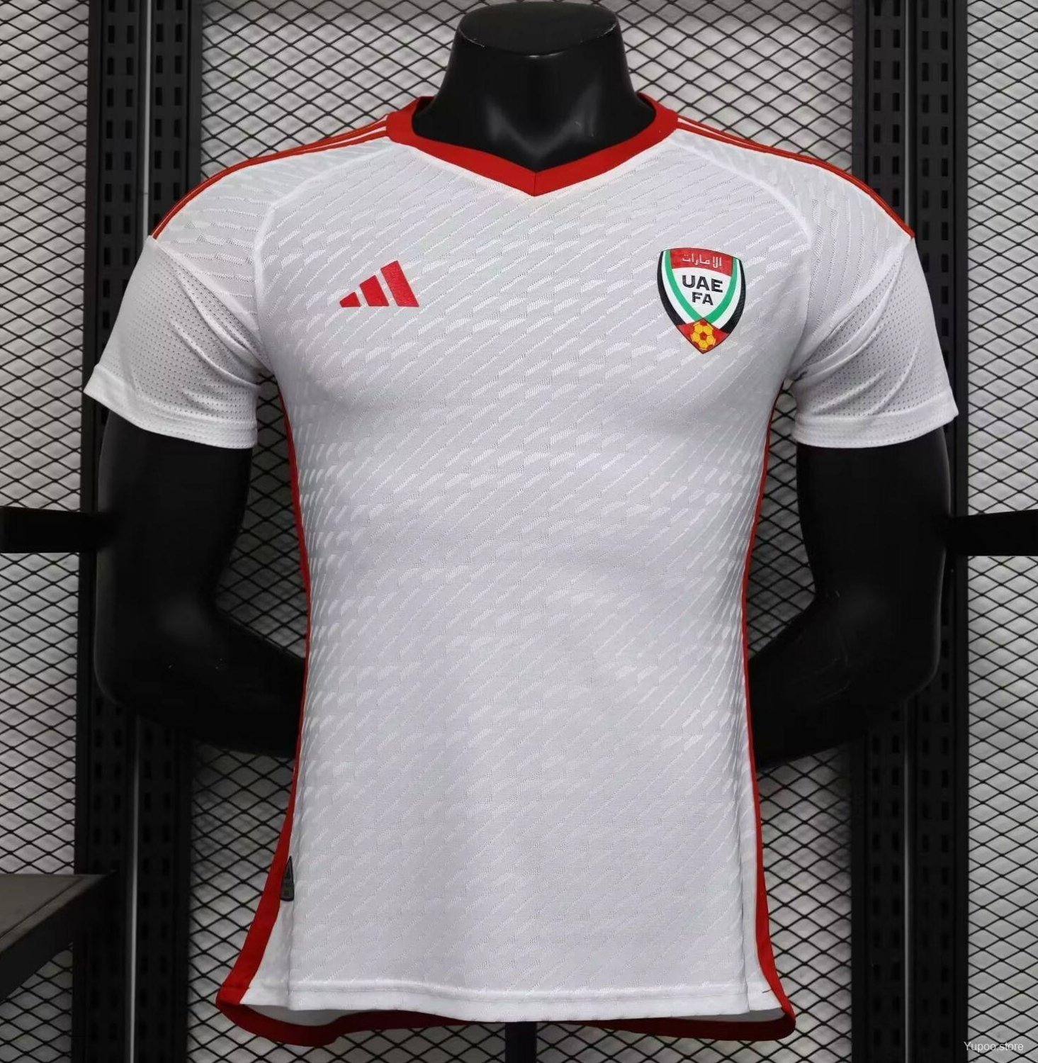 United Arab Emirates Home 2024 Player Authentic Soccer Football Futbol Jersey Kit