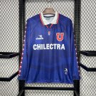 Universidad De Chile Home Retro 1996 Long Sleeve Adult Soccer Football Jersey