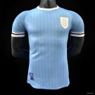 Uruguay Home 2024 Player Authentic Soccer Football Futbol Jersey Kit