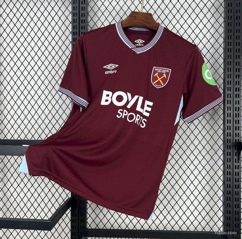 West Ham United Home 25/26 Jersey
