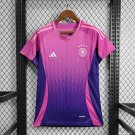 Women Germany Away Purple 2024 World Cup Soccer Football Jersey Kit