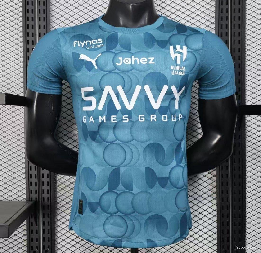 Al Hilal Third Blue 25/26 Player Jersey