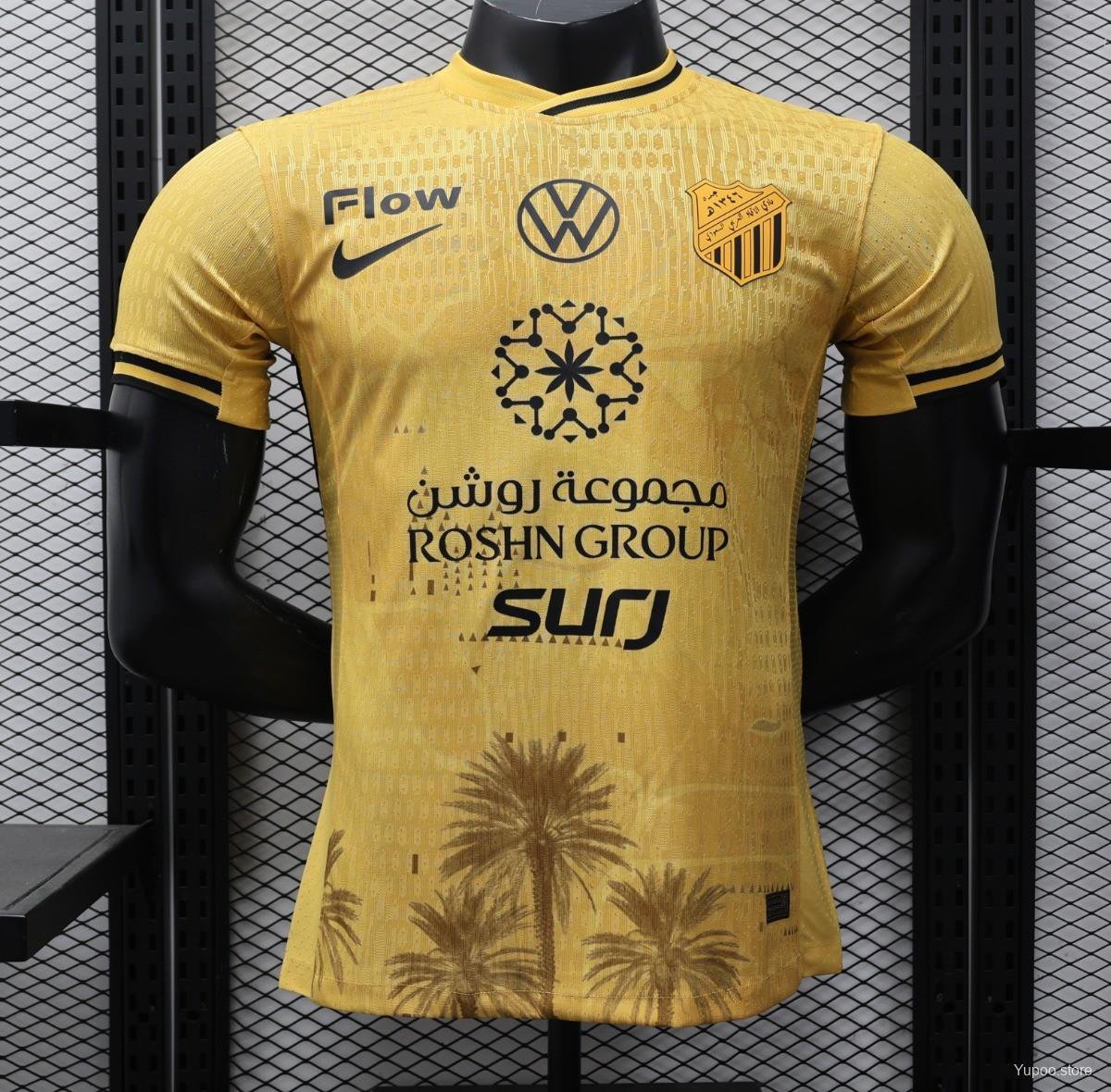 Al-Ittihad Third Yellow 25/26 Player Jersey
