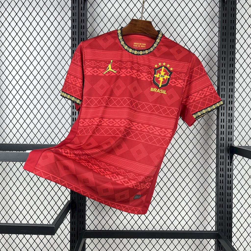 Brazil Special Edition 25/26 Red Shirt