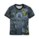Brazil X Christ Special Edition 24/25 Soccer Football Jersey Kit - Blue