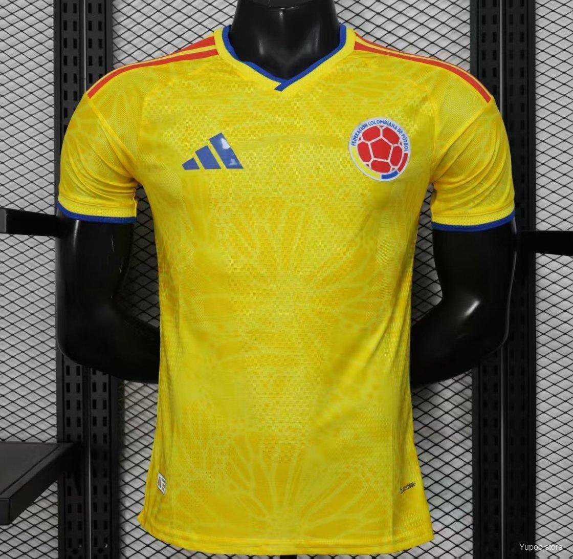 Colombia Home 2025 Player Jersey