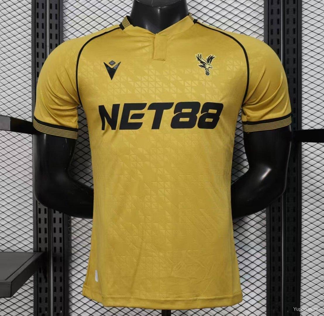 Crystal Palace Away Yellow 25/26 Player Jersey